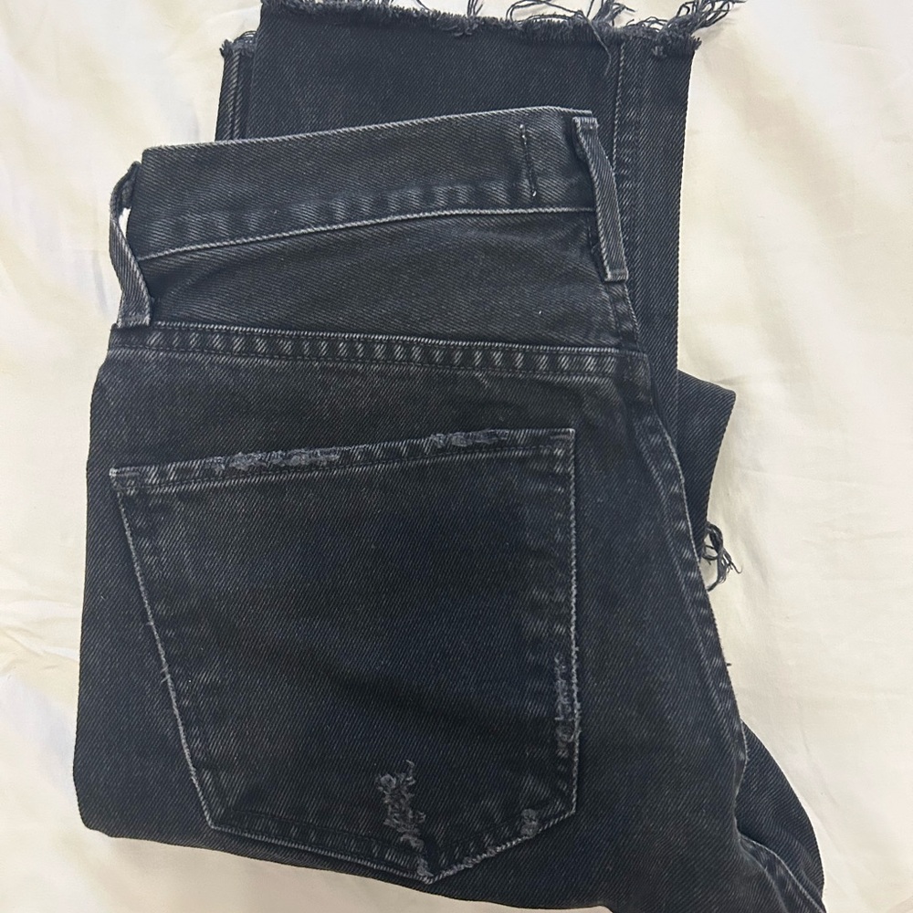 AGOLDE Black High Rise Jeans